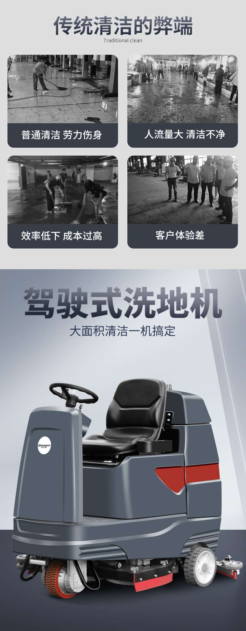 史沃斯V12驾驶式洗地机(图2)